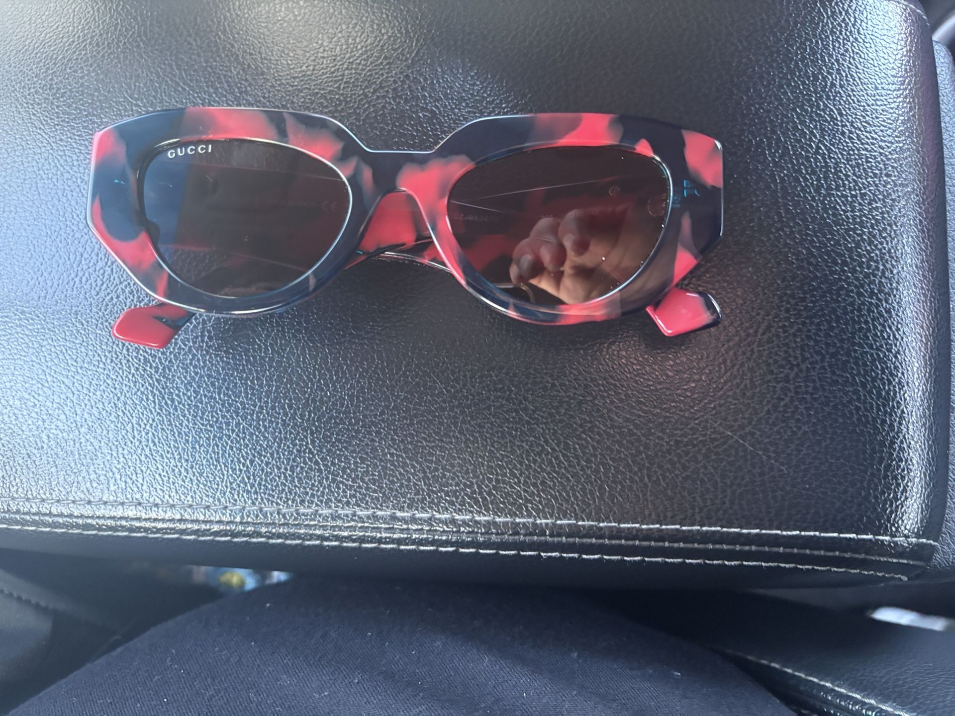 Gucci Glass Purple Tortoise