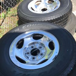 F150 rims with tires set of four