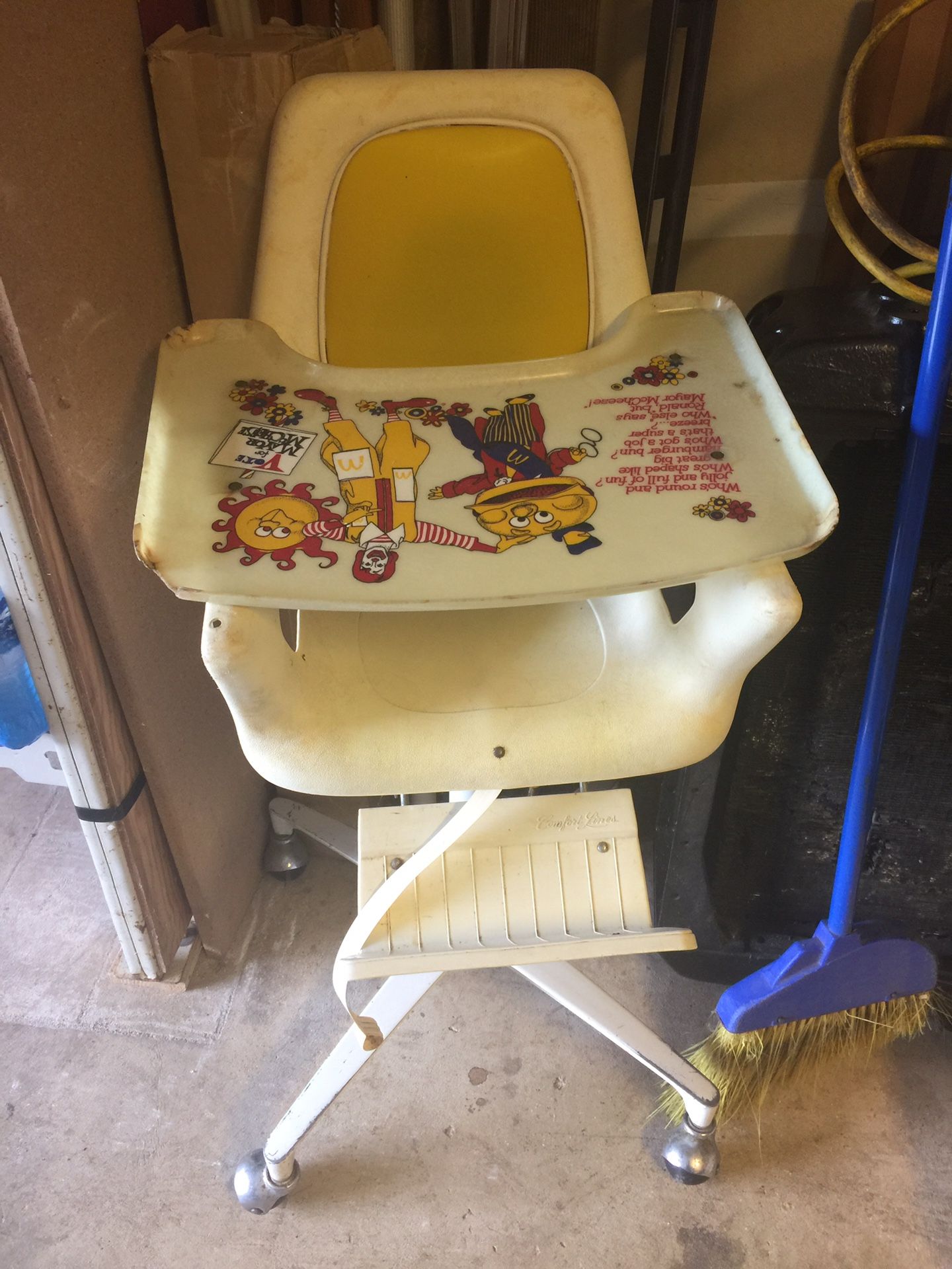 Vintage McDonalds High Chair