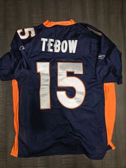 Sewn Tim Tebow XL Stitched NFL Jersey Denver Broncos New York Jets Florida Gators Football