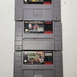 Super Nintendo Video Games 