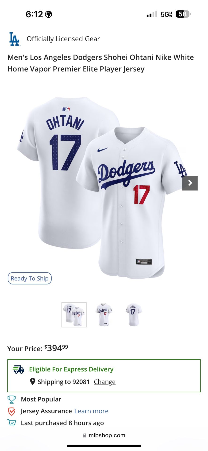 Dodgers Jersey for Sale in City Of Industry, CA OfferUp