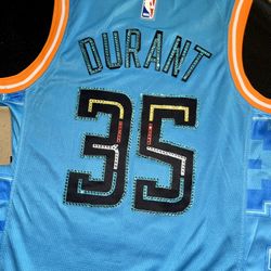 Kevin Durant Jersey Women Blinged Out Durant Jersey 