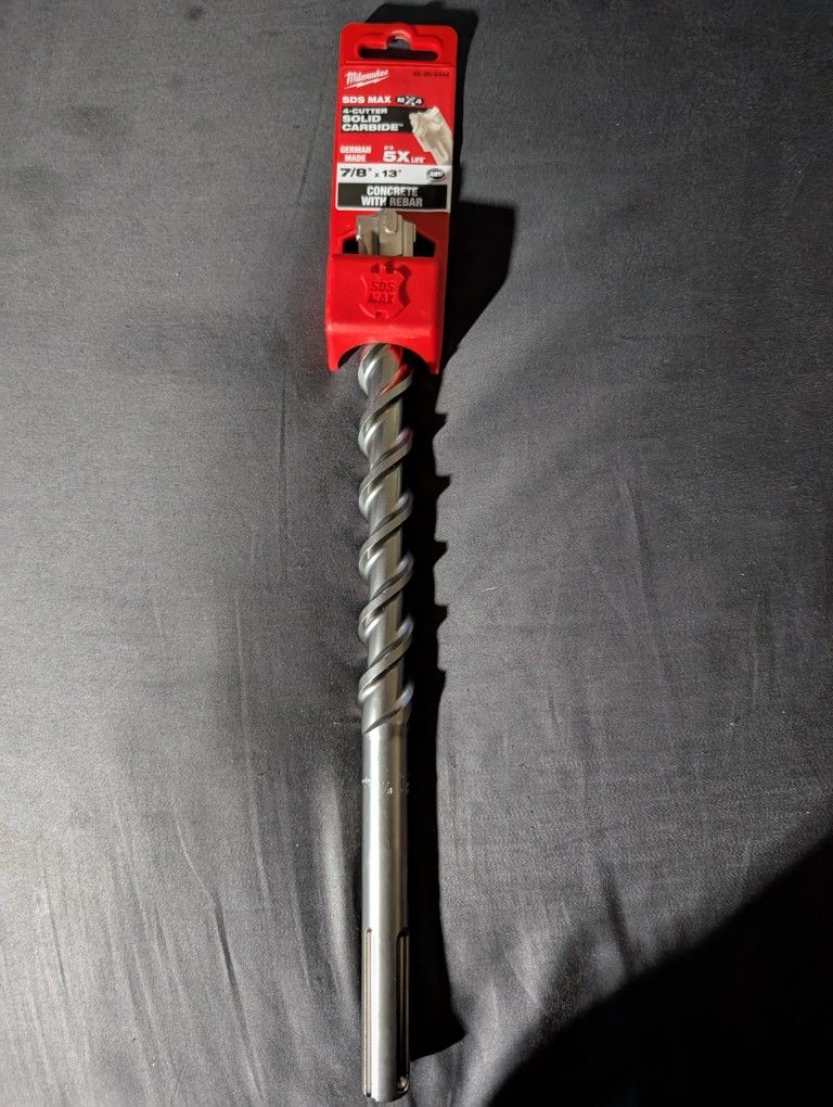 Milwaukee 7/8"*13" Concrete Whit Rebar