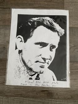 Signed Black And White Spencer Tracey Photo 