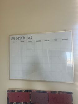 Whiteboard Calendar