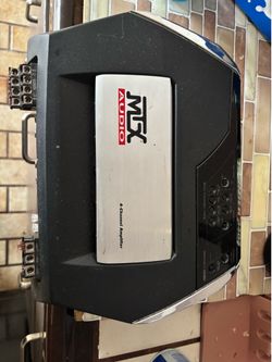 Mtx audio 4 channel amp