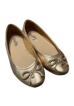 Gold Ballet Flats
