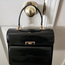 Marc Jacobs Black Leather Bag 
