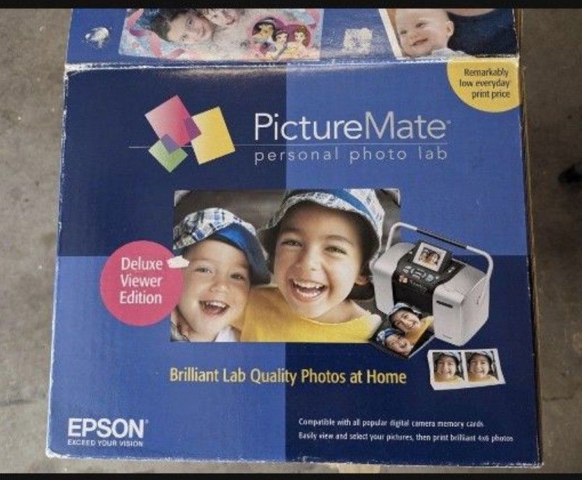 Epson PictureMate Digital Photo Inkjet Printer