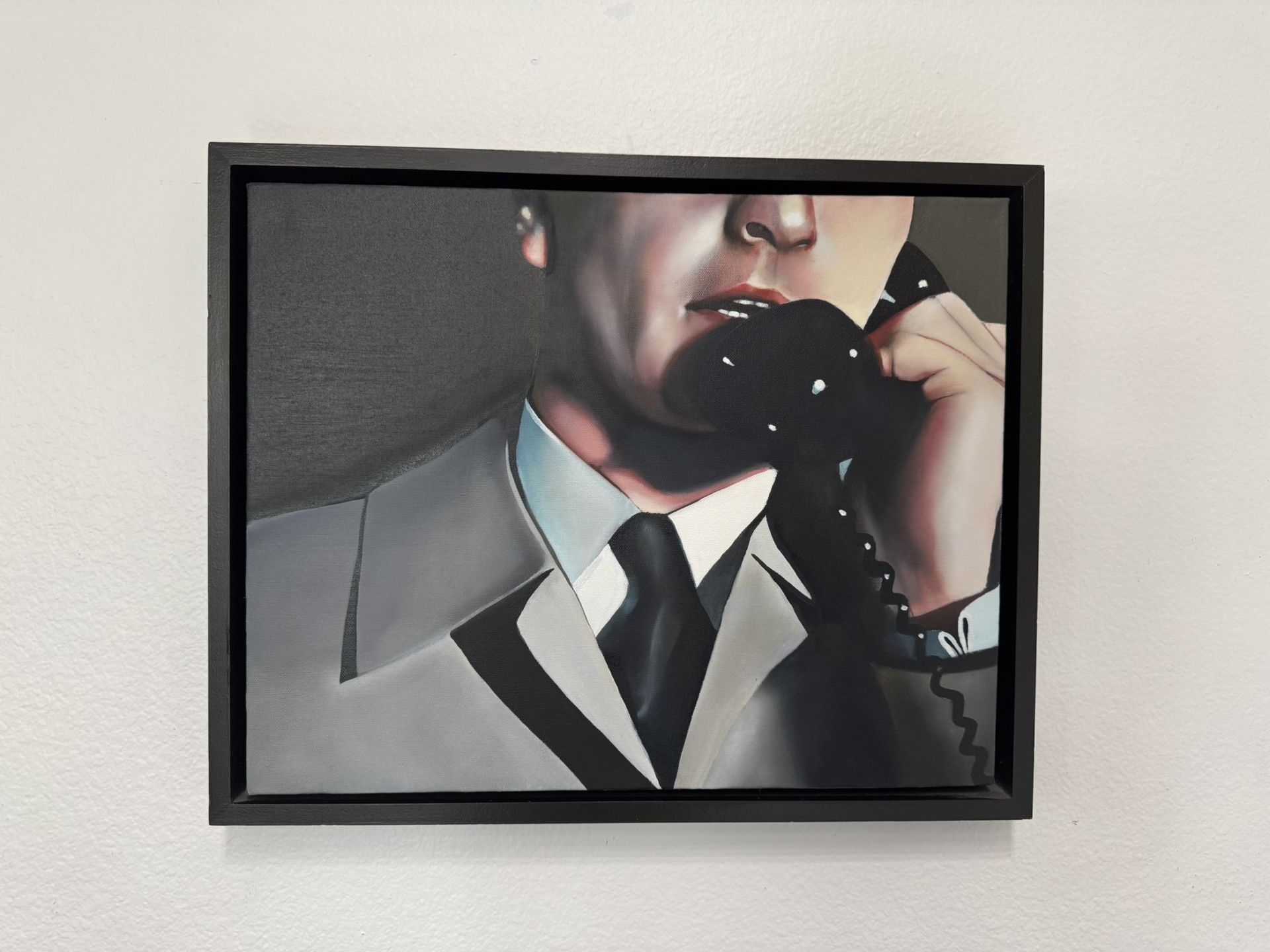 Disclosure, Oil On Cavas Original Framed