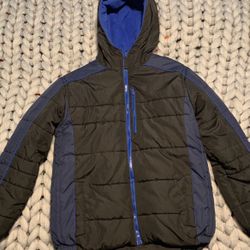 Kids Jacket Size 14-16 With Fleece Hoodie