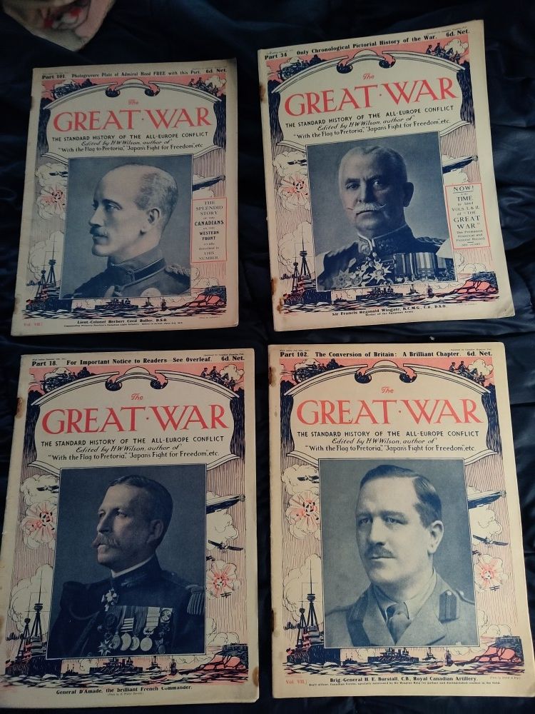 Vintage Great War Magazines 