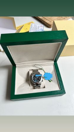 RX Daytona Style Automatic Watch – Ice Blue Dial – Full Set – Like New