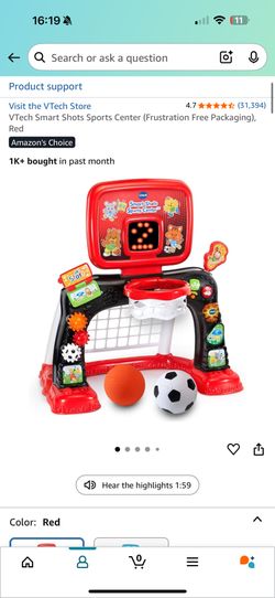 VTech Smart Shots Sports Center – Interactive Toddler Toy