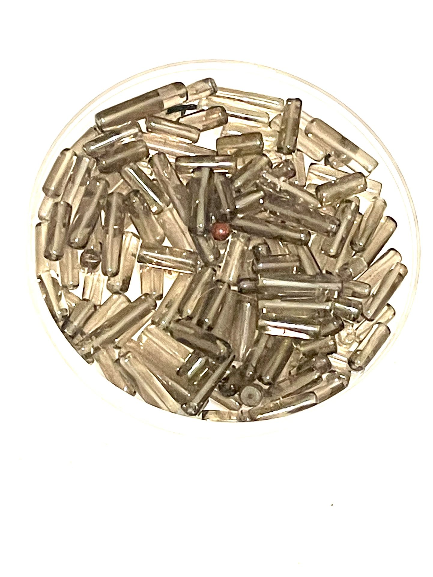 Lot Of 132 Smoky Topaz Beads 