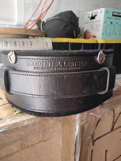 Harness Belt occidental leather