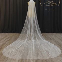 Pearly Long Veil 