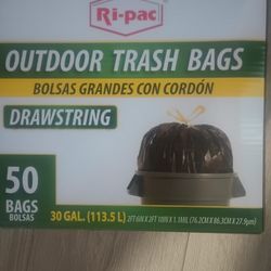 Kitchen And Outdoor Trash Bags 