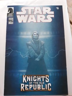 Star wars knights of the republic comic book #6