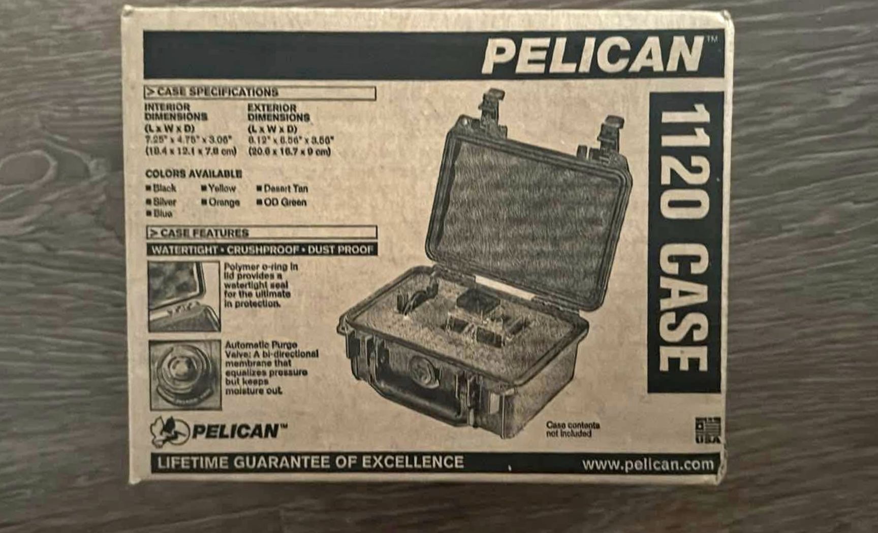 Pelican 1120 Case (Black)