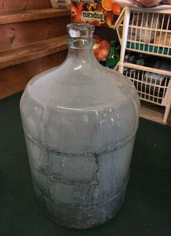 5 gallon glass wine and beer fermentation container