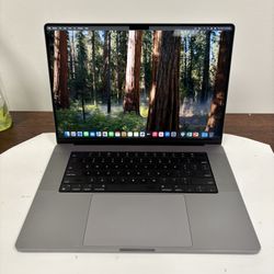 2021 MACBOOK PRO 16 INCH 32GB M1 PRO 1TB SSD BATTERY COUNT 173 FOR MUSIC & VIDEO EDITING 