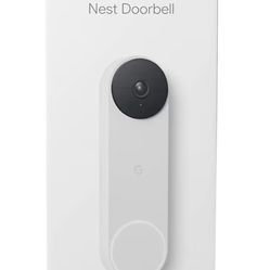 Google Nest Doorbell (battery) Snow