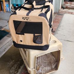 Dog Kennel / Carrier (Hard & Collapsible)