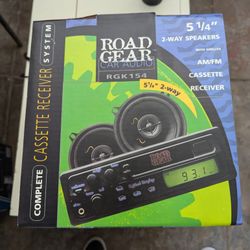 Road Gear, RGK154, Cassette Receiver