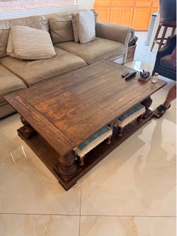Heavy Wood Table