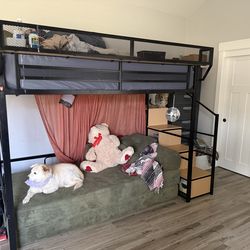 Queen Loft Bed Frame