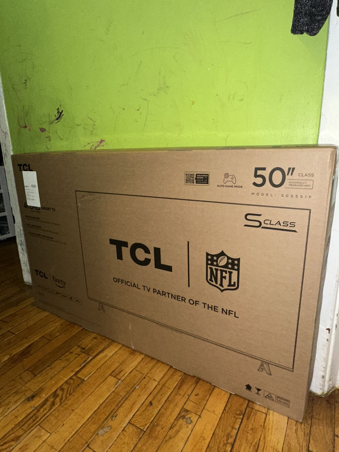 TCL 50" S CLASS 4K UHD HDR LED SMART TV WITH FIRE TV