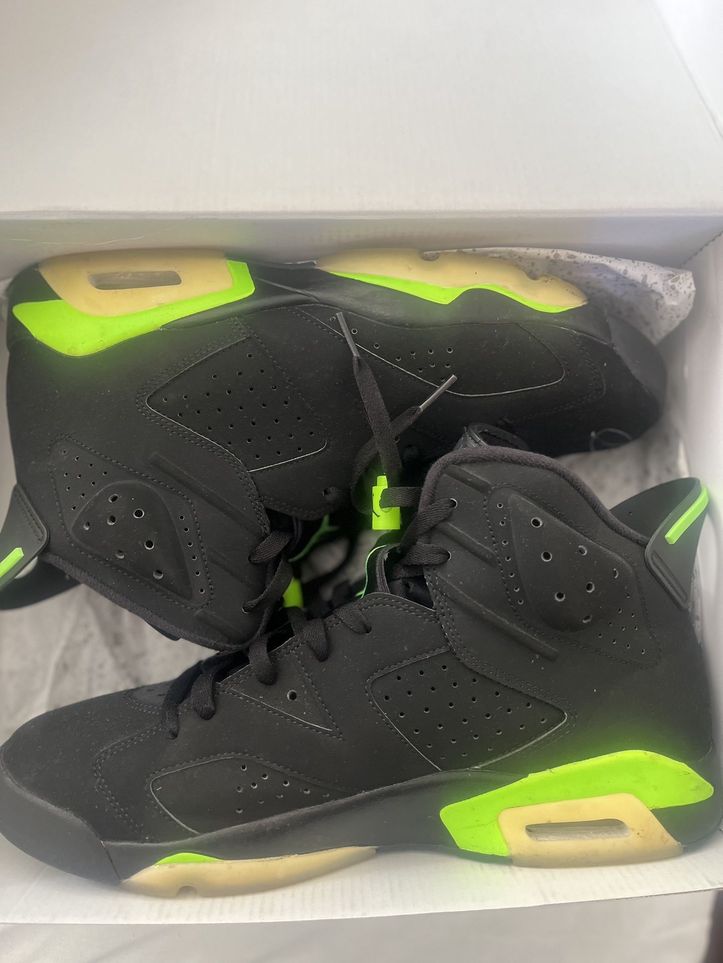 lime jordan retro 6 