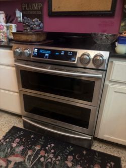 Samsung Duo Flex Slide in electric range