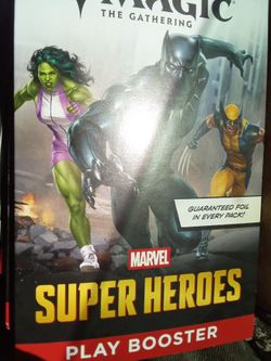 MTG Super Heroes Boosters Packs