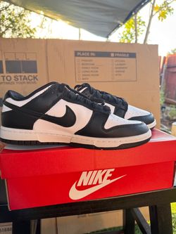 Nike Dunk Low Retro White Black Panda Men's