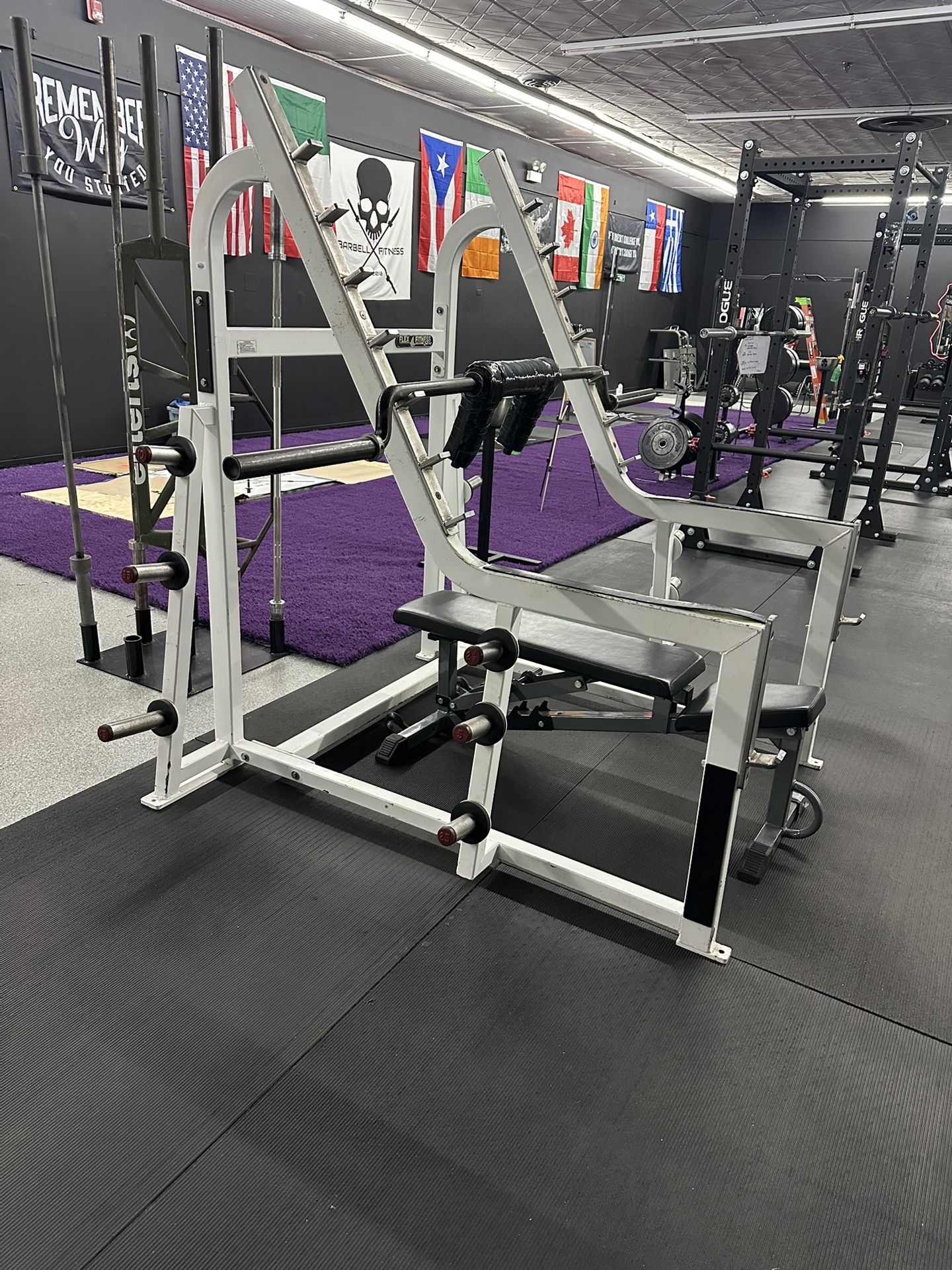 Comercial Grade Squat Rack Flex Fitness
