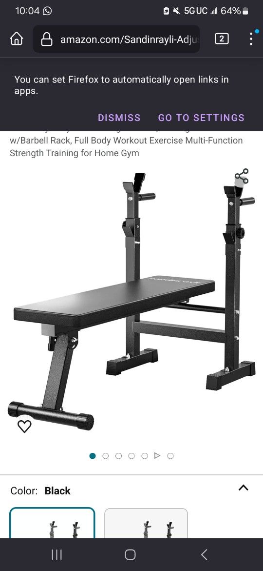 Sanynrayli Multi-Function Weight Bench