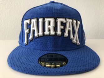 FRESHJIVE NEW ERA FAIRFAX ALLSTARS FITTED CAP SUPREME 7 1/2 BLUE NEW