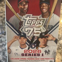 Topps 75 Series 1 Trading Baseball Cards 
