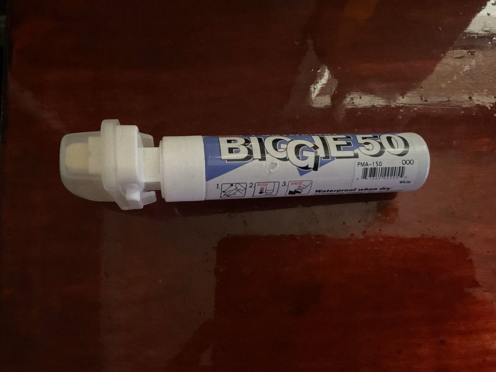 Zig Posterman Biggie 50 White Marker