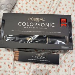 L’oreal Colorsonic Hair Color Device & Cartridge Dark Blonde Natural 7