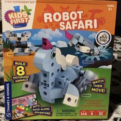 Kids first robot 🤖 safari-Introduction to motorized machines