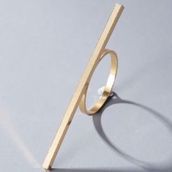 Minimalist Gold Ring 