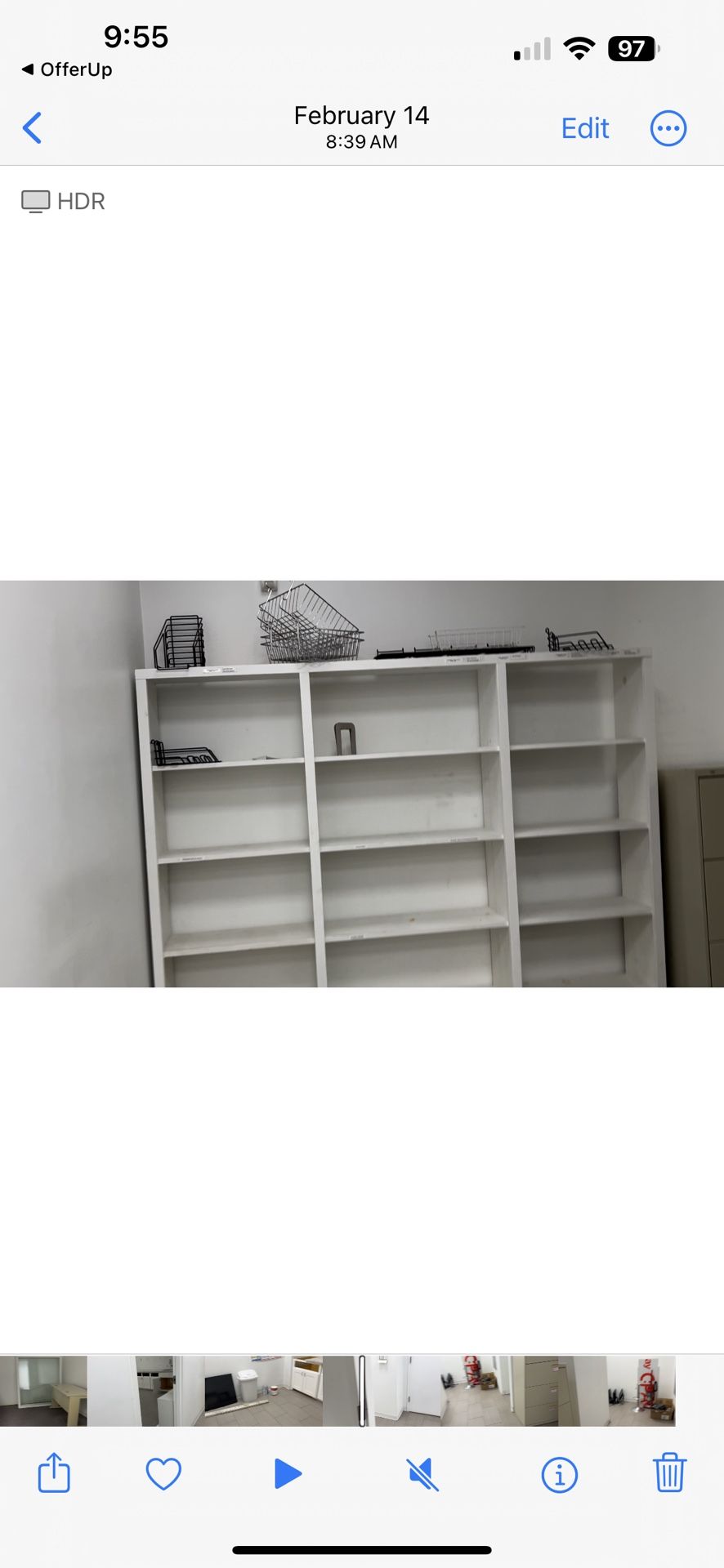 FREE Filing Cabinets And White Shelf