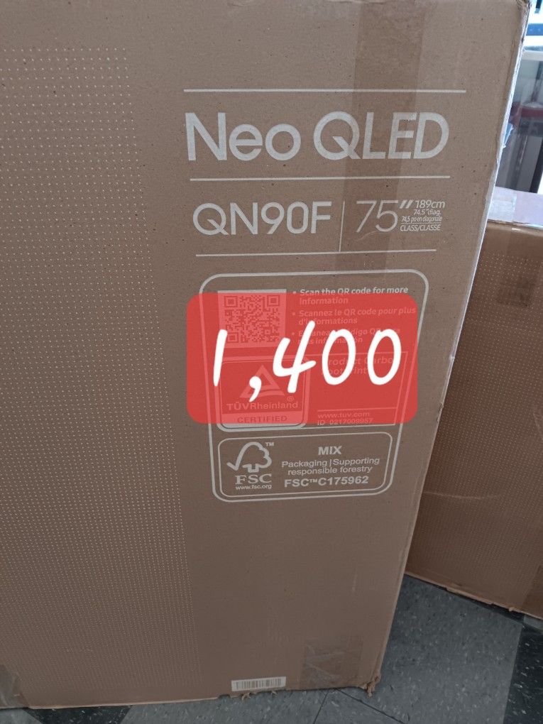SAMSUNG 75"INCH NEO QLED 4K Q90F 