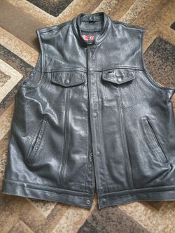 Leather Vest