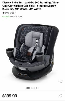 360 Mickey Mouse car seat