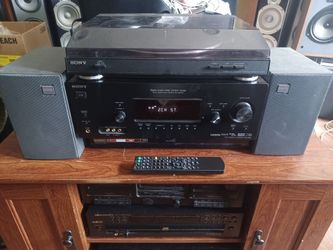 SONY STR-DG720 7.1 HDMI AV RECEIVER, SONY PHONO, NAKAMICHI 1 SPEAKERS, DAYTON SUB-100 SUBWOOFER $800 FINAL PRICE READ DESCRIPTION AND SEE ALL PICTURES